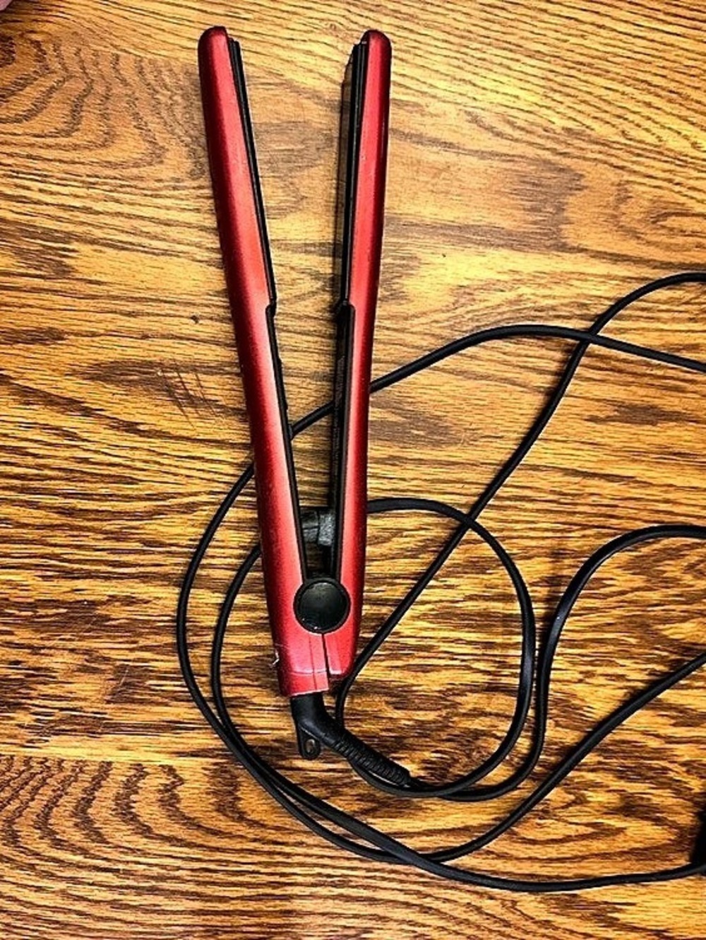 HOT TOOLS Nano Ceramic Flat Iron Red & Black